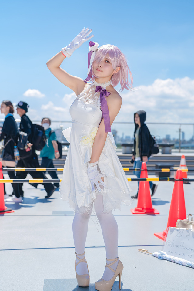 マシュ・キリエライト『Fate/Grand Order 』／密月（X：@himitunomituki）、撮影：tama（X：@tama_0811_）