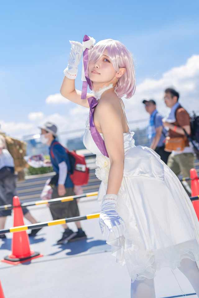 マシュ・キリエライト『Fate/Grand Order 』／密月（X：@himitunomituki）、撮影：tama（X：@tama_0811_）