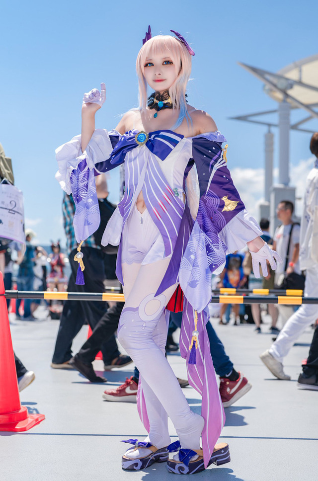 珊瑚宮心海『原神】／ごまな（X：@goma_cosu）、撮影：tama（X：@tama_0811_）