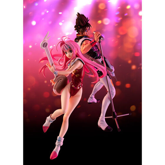 「俺の歌を聴けー!!」バサラ&ミレーヌが歌う、伝説のバンド「Fire Bomber」ライブシーンを再現したフィギュア登場