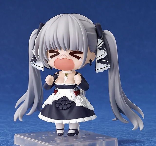 “ねんどろいど”らしからぬムチムチなボリューム感…『アズレン』から「フォーミダブル」が可愛らしく立体化―艤装なしの軽装バージョンも選べる