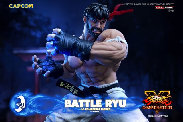 世界で888個“だけ”！『スト5』お値段約6万超え「リュウ」のアクションフィギュアが登場―波動拳パーツも付属