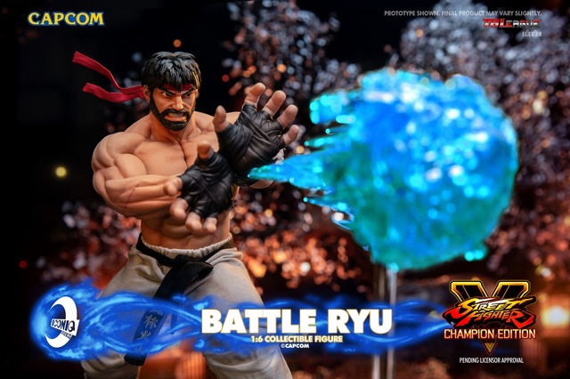 世界で888個“だけ”！『スト5』お値段約6万超え「リュウ」のアクションフィギュアが登場―波動拳パーツも付属
