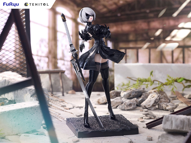 スラリと伸びた美脚に見惚れる！アニメ『NieR:Automata』より「2B」「9S」フィギュアの予約締切が迫る