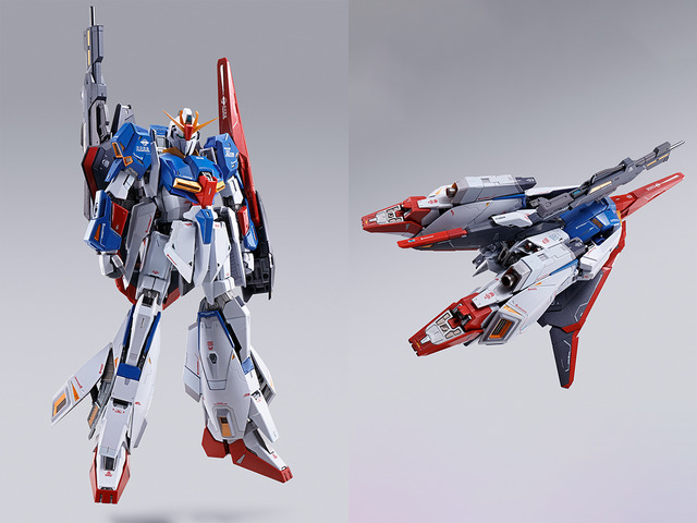 「METAL BUILD ゼータガンダム」があみあみにて抽選予約販売へ！劇中さながらの美しい“ウェイブライダー形態”を再現