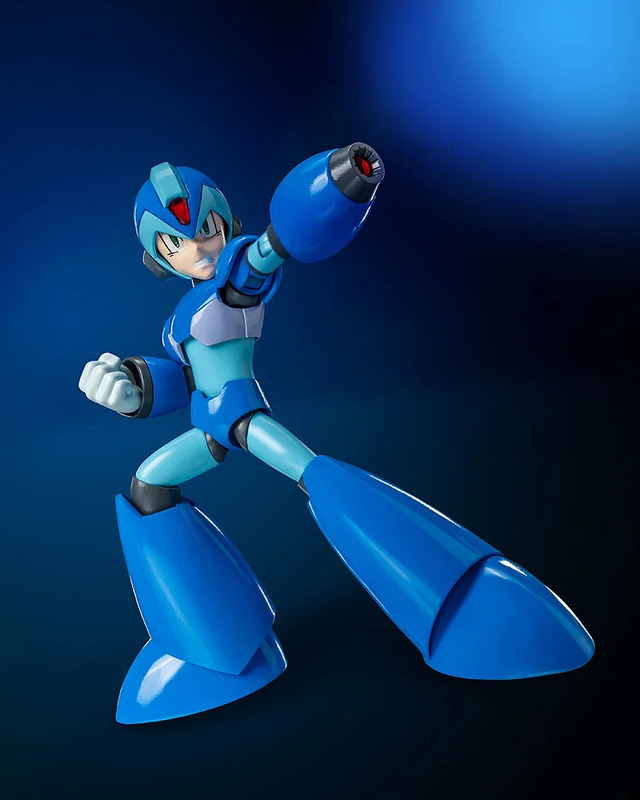 『ロックマンX』チャージショットも発射できる！細かな動きに対応する「エックス」の可動フィギュア登場―豊富なパーツでゲームを再現