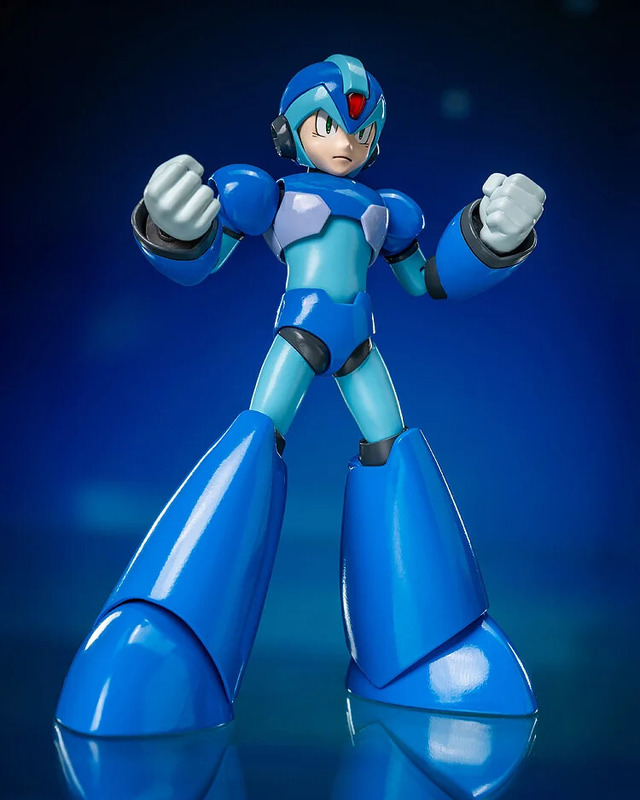 『ロックマンX』チャージショットも発射できる！細かな動きに対応する「エックス」の可動フィギュア登場―豊富なパーツでゲームを再現