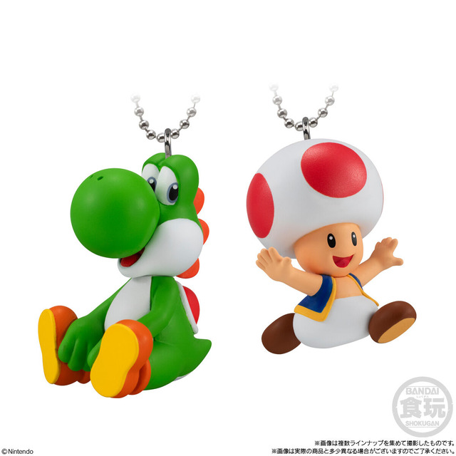 マリオやヨッシーを連れ歩こう！可愛い「マスコットチャームコレクション」が発売