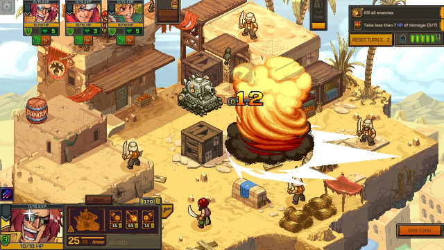 SNKの名作がシミュレーションRPGに！『METAL SLUG TACTICS』11月5日発売決定＆「クラーク」「ラルフ」「レオナ」参戦