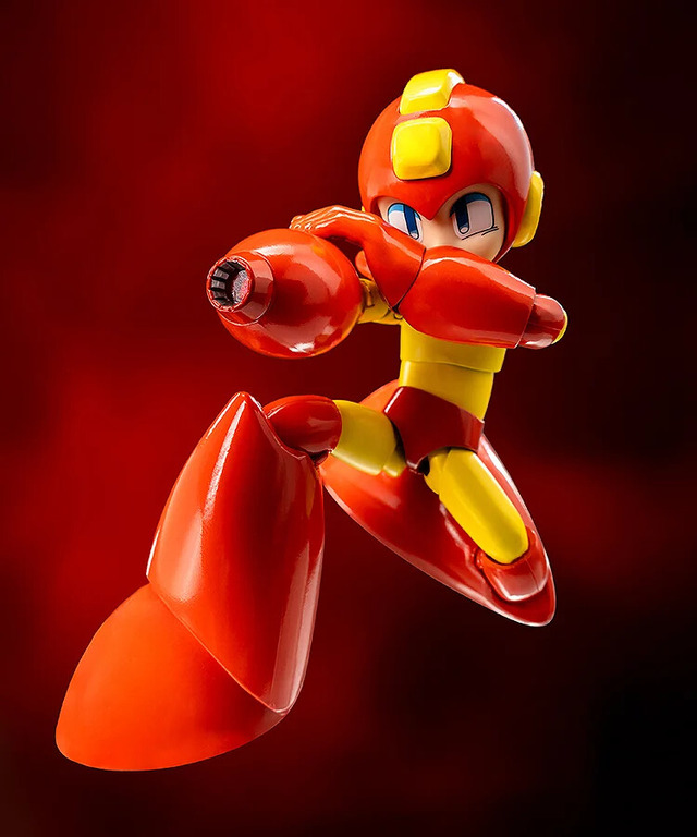 『ロックマン』懐かしのボディ！燃えるような「ファイヤーストーム」カラーのアクションフィギュア登場―34か所の可動域で劇中ポーズを再現