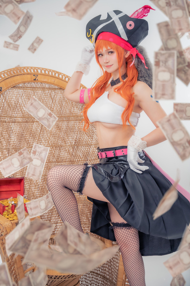 ナミ「ONE PIECE」／erin（X：@erin7077）、撮影：九十九ver.2.0（X：@tukumo9_9）