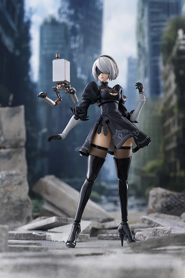 この太もも動かせるぞ！「NieR:Automata Ver1.1a」より「2B」がfigma化―予約締切迫る