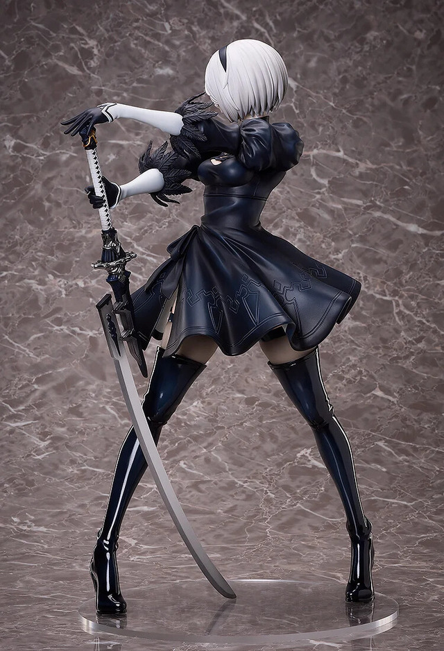 スラっと伸びた美脚に見惚れる！「NieR:Automata」2Bがフィギュア化―1/4スケールならではの大ボリューム