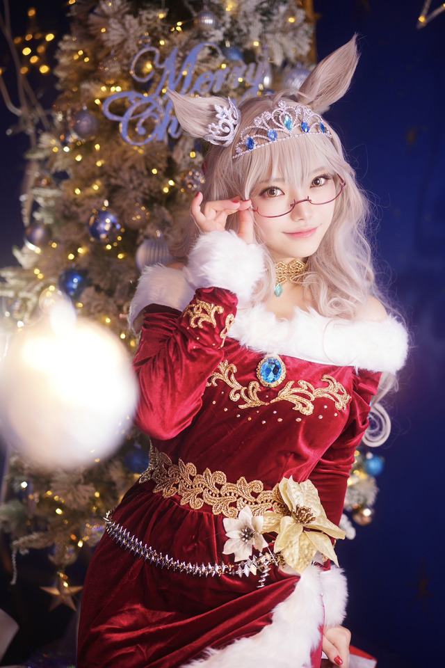 ビワハヤヒデ『ウマ娘 プリティーダービー』／イトウ（X：@cosplay_110）、撮影：あいどろっぷす　（X：@Eye_drops_cos）