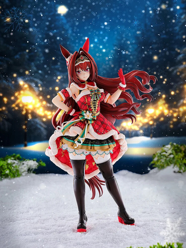 イルミネーションの中で“1番”キレイ！『ウマ娘』よりクリスマス勝負服の「ダイワスカーレット」フィギュア予約は2月26日まで