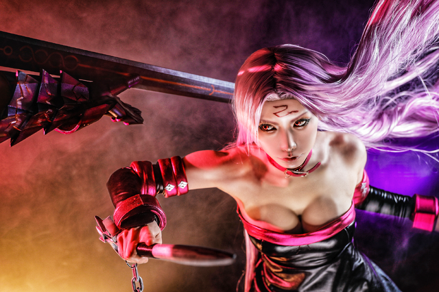 ライダー『Fate/stay night』／のし乃（X：@noshinoxxx）、撮影：chaen（X：@cha_en）