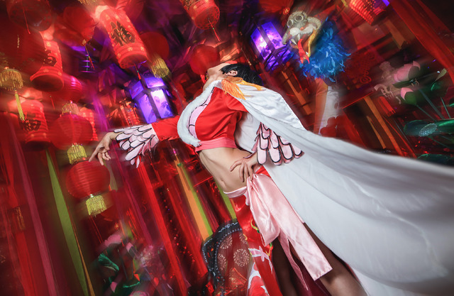 ボア・ハンコック「ONE PIECE」／るなちっち（X：@LunA_DM2）、やくら（撮影：@yakura0610）