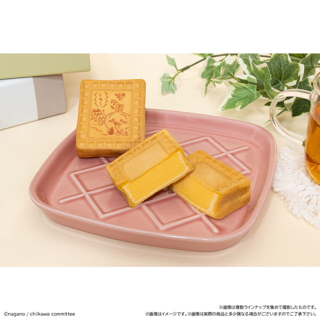 新作スイーツ「ちいかわ わっふれ～む」がファミリーマート限定発売！食にまつわる「ちいかわ」たちのイラスト全10種を生地にデザイン