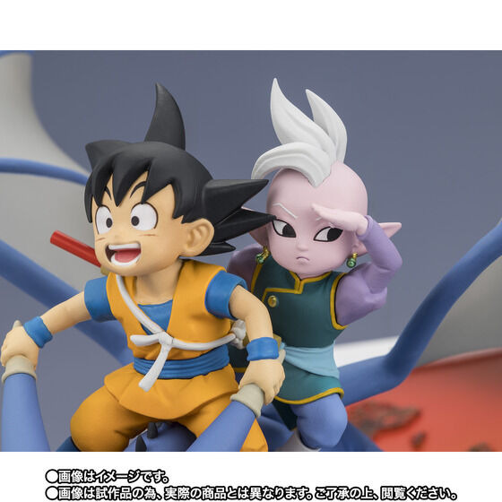 「ドラゴンボールDAIMA」メインビジュアルが立体化！イラストでは見えていない部分までしっかり造形