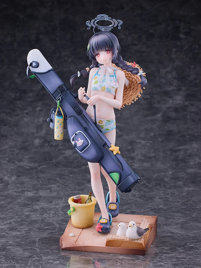 『ブルーアーカイブ』より「ミユ（水着）」フィギュアが予約受付開始！麦わら帽子の編み込みや小物類も忠実に再現