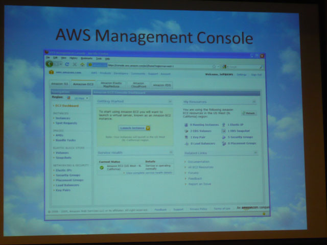 【CEDEC 2010】ソーシャルゲーム成功のためのアマゾンクラウド（AWS）活用術