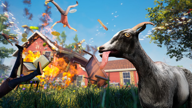 帰ってきたカオスなヤギゲー『Goat Simulator Remastered』PS5パッケージ版発売決定！