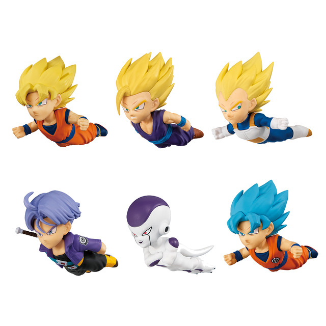 悟空たちが飛んでるように見える！「ドラゴンボール」新感覚マスコットフィギュアが登場ー角度や向きを調整して楽しみ方無限大