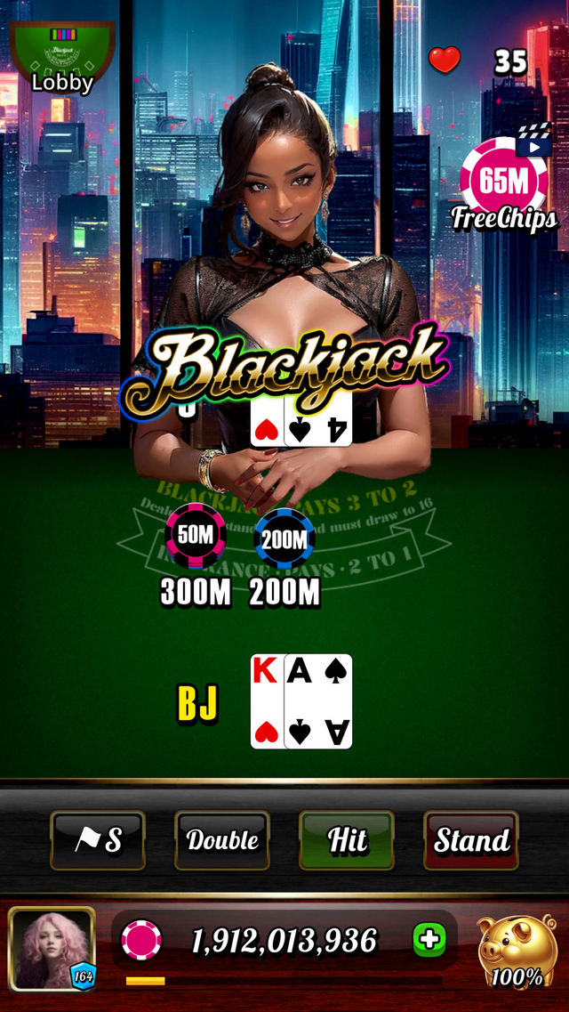 美女ディーラーと親密に！オンラインカジノの雰囲気を安全に楽しめるブラックジャックアプリ『Blackjack 21 - Dealer Queens』が配信中