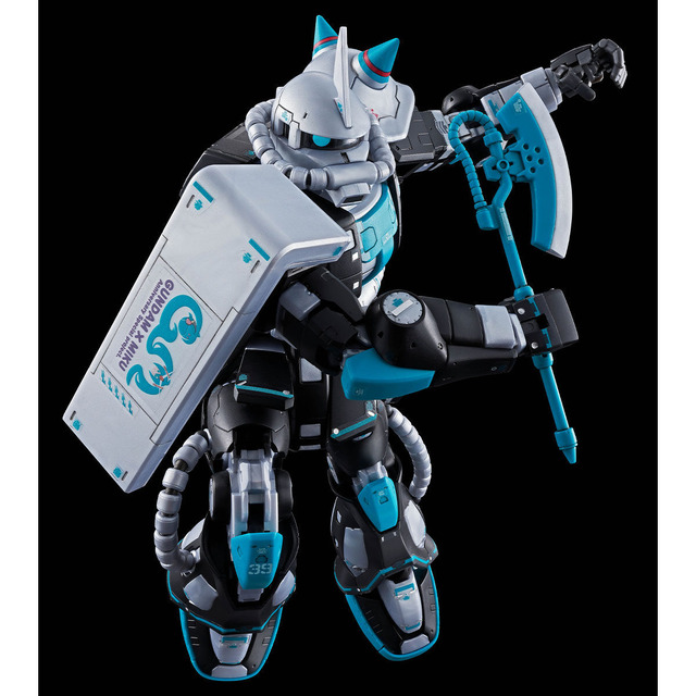 「ザクII」が初音ミクカラーでRGガンプラ化！プレバンで抽選販売を3月17日15時まで受付中