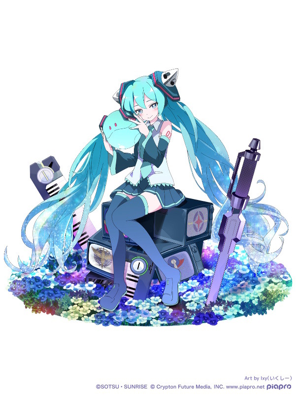 初音ミク×ダブルオーガンダム