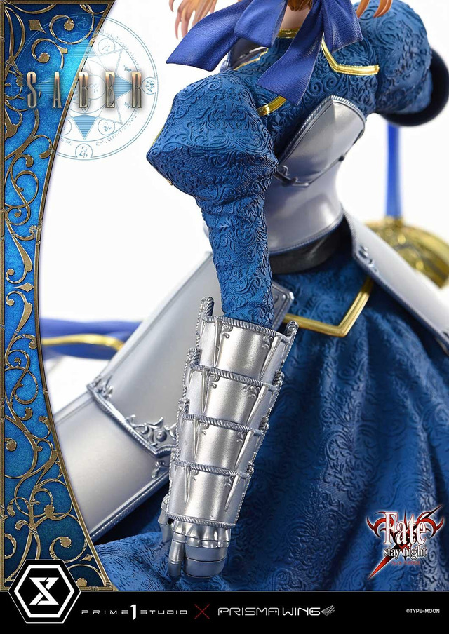 なんと約22万円！『Fate/stay night』より「セイバー」1/4スケールスタチューが予約受付開始ーエクスカリバーやドレスの造形も凄まじい