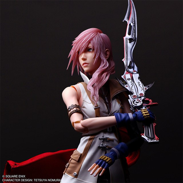 『FF13』より「ライトニング」アクションフィギュアが予約受付中！新ギミック“可動する眼球”で幅広いシチュエーション表現が可能に