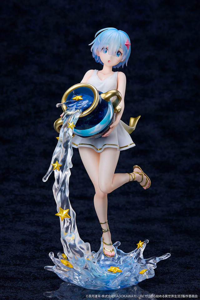 神話風の衣装から伸びる太もも！「リゼロ」より「レム」が1/7スケールフィギュア化ーあふれ出す水はまるで本物のような透明感