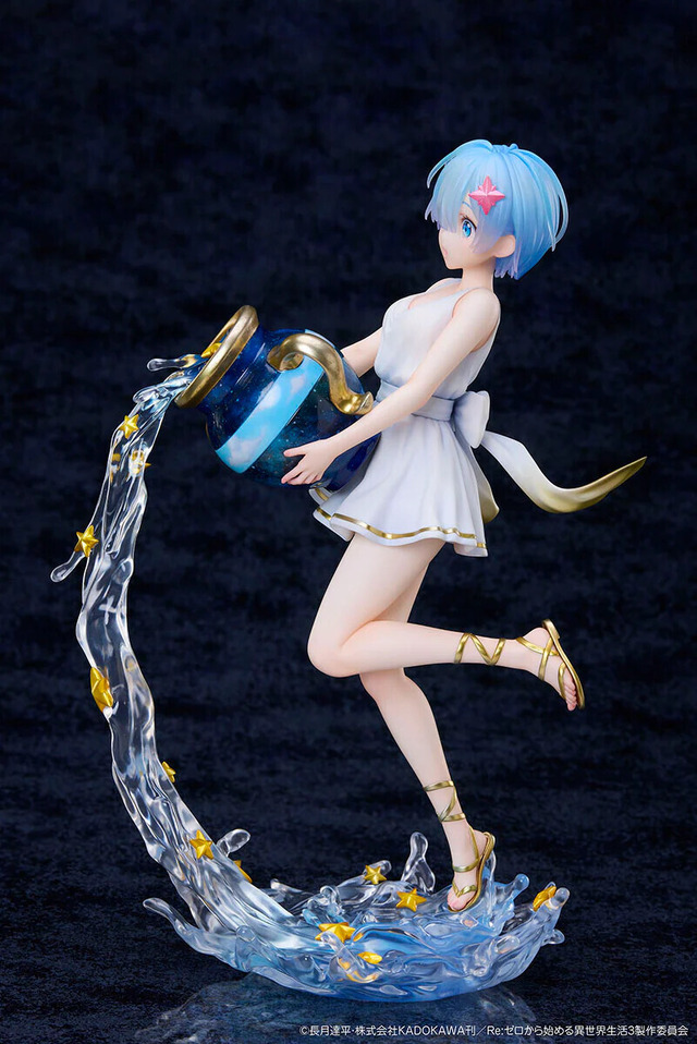 神話風の衣装から伸びる太もも！「リゼロ」より「レム」が1/7スケールフィギュア化ーあふれ出す水はまるで本物のような透明感