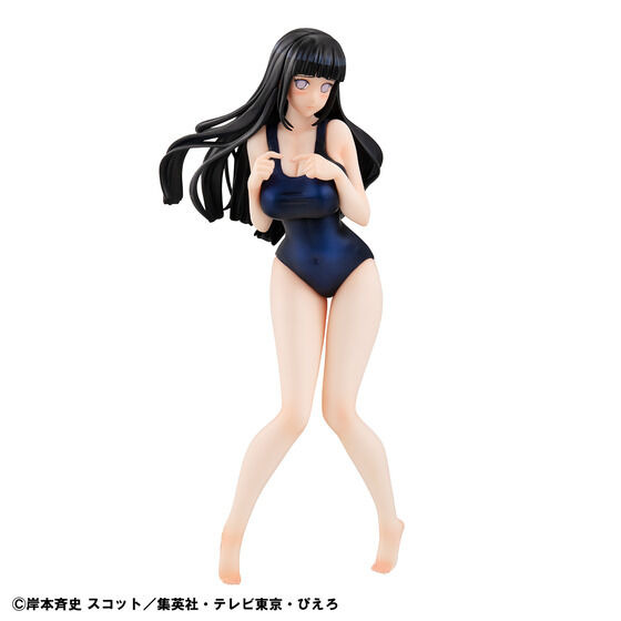 恥じらう表情にワンピース水着姿がたまらない！「NARUTO -ナルト-」より「日向ヒナタ」フィギュアが限定復活