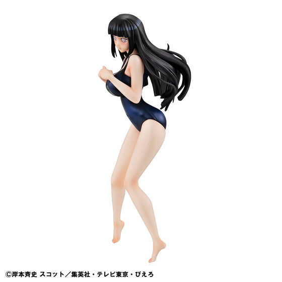 恥じらう表情にワンピース水着姿がたまらない！「NARUTO -ナルト-」より「日向ヒナタ」フィギュアが限定復活