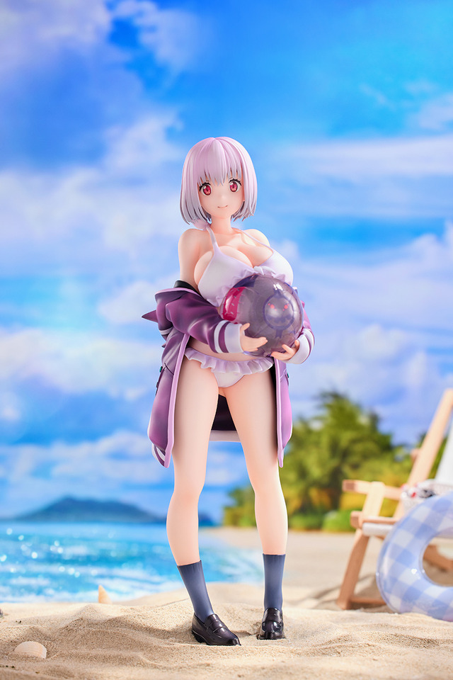 「グリッドマン」より水着姿の「新条アカネ」フィギュアが予約締切間近ー同時展開される「宝多 六花」と並べて飾りたい