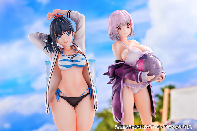 「グリッドマン」より水着姿の「新条アカネ」フィギュアが予約締切間近ー同時展開される「宝多 六花」と並べて飾りたい