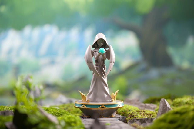 『原神』より「七天神像（モンド）」がフィギュアライト化！球体と台座部分が神秘的に光り輝く