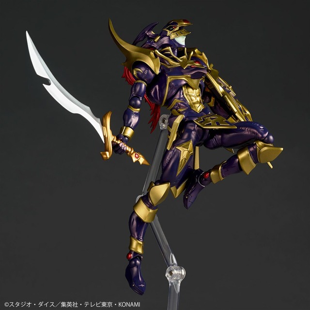 「遊戯王」カードイラストのポーズも決まる！最強の戦士「カオス・ソルジャー」が可動フィギュア化ーメタリック塗装で幻想的な姿を表現