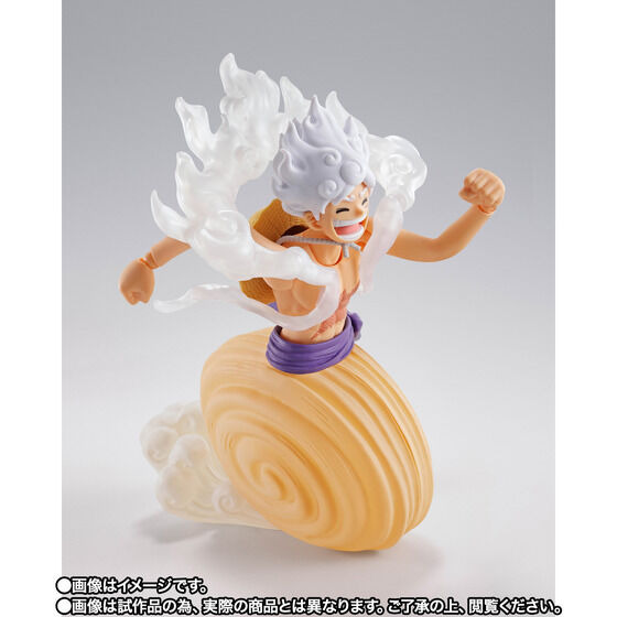 「ワンピース」より「ルフィ」の最高地点“ギア5”がアクションフィギュア化！伸びた腕、脚パーツはワイヤー入りでポージングが自由自在