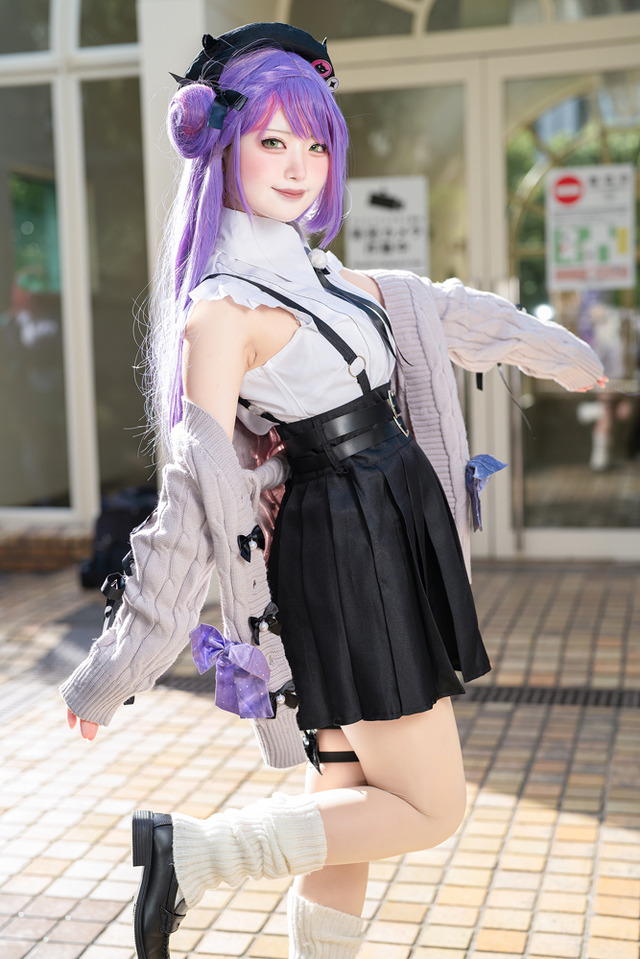 常闇トワ「ホロライブ」／みなとみら（X：@tehslu_cosab_xx）