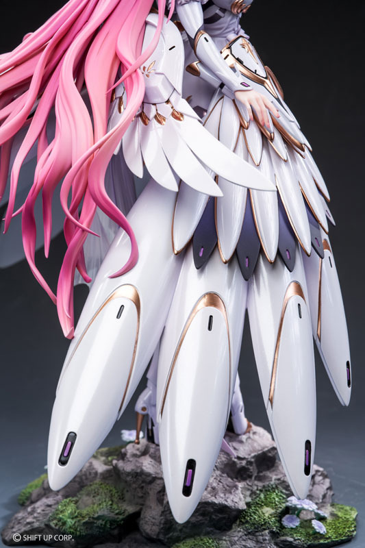 チラ見えする太もも！『勝利の女神：NIKKE』人気キャラ「ドロシー」が立体化―謎の生物「Doro」フィギュアも付属