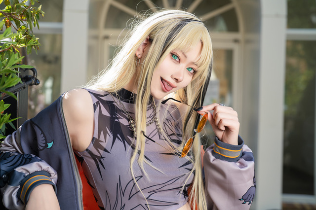 ホロライブ　虎金妃笑虎　ニコたん　コスプレ衣装 Vtuber ホロライブ Koganei Niko 虎金妃笑虎 こがねいにこ