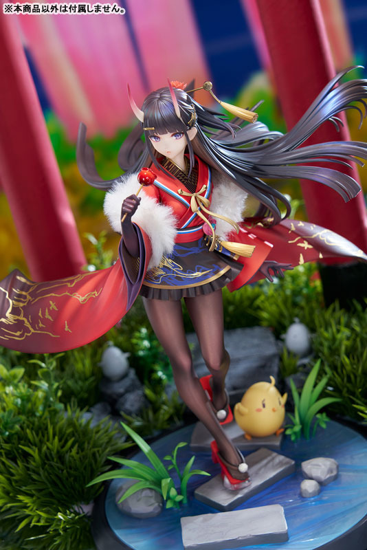ストッキングの光沢が艶めかしい…！『アズレン』能代が着せ替えスキン「祭りの秘境？」デザインで立体化