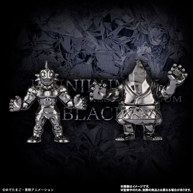 バッファローマン、悪魔将軍ら14体の悪魔超人が集結！禍々しく輝く「キン肉マン ダイキャストキンケシプレミアムBLACK」プレバンで予約実施