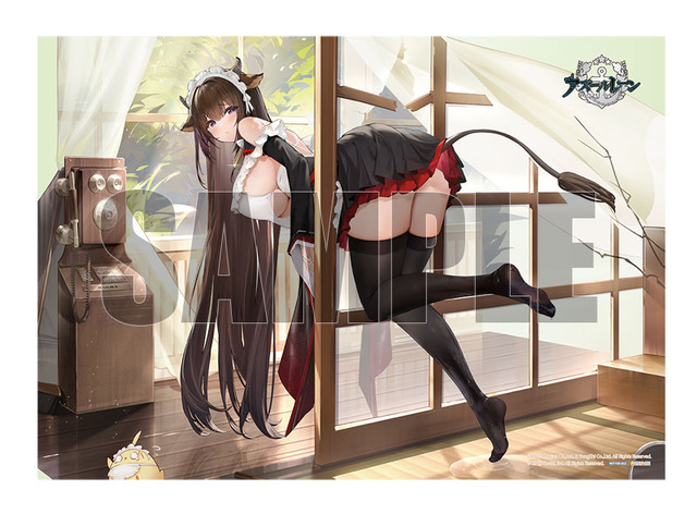はち切れんばかりの“たわわ”なボリューム感！『アズレン』樫野が着せ替え「つまずきトラブルメイド」の姿でフィギュア化