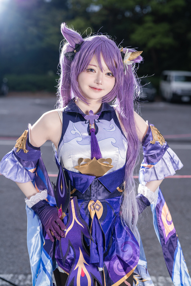 刻晴『原神』／白月あん（X：@anpan_320）