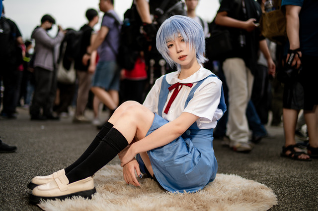 綾波レイ「エヴァンゲリオン」／欸抖（Instagram：eh.doh_030）【台湾】