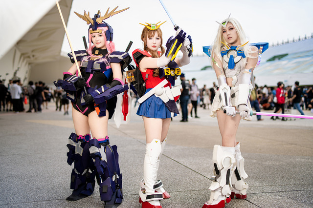 ガンダム擬人化／「Zeal Official Account」（Instagram：zeal.hk）【台湾】